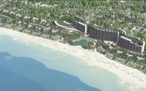 Wyndham Song Cau luxury resort - 1:500 Planning 